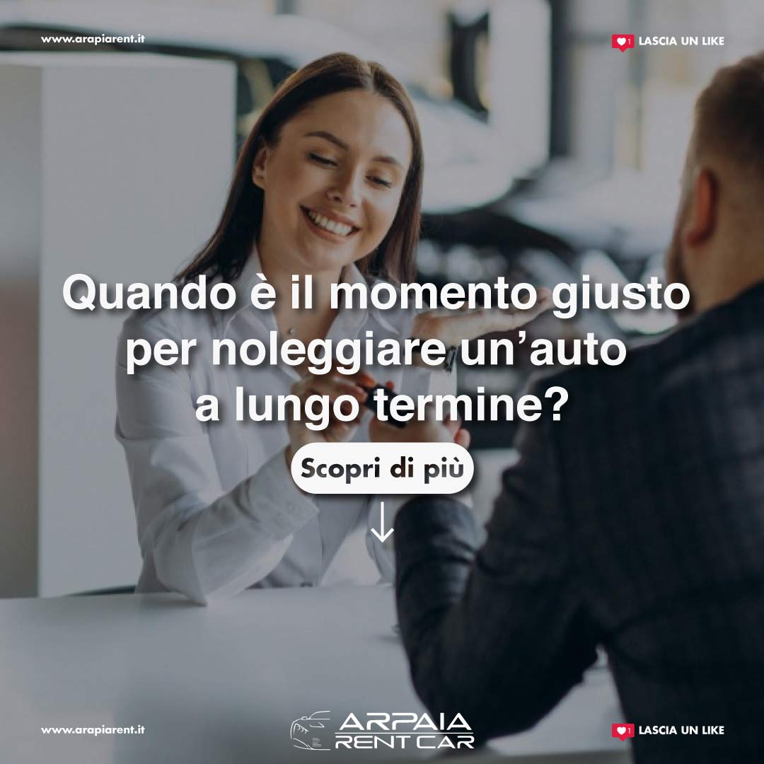 Noleggio auto breve e lungo termine